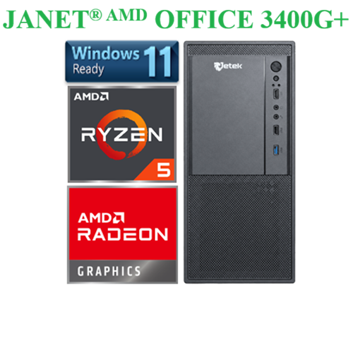 JANET® AMD OFFICE 3400G+